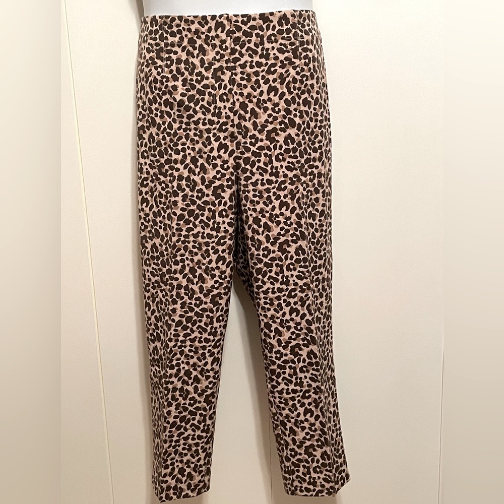 Ann Taylor Leopard-Print Pants